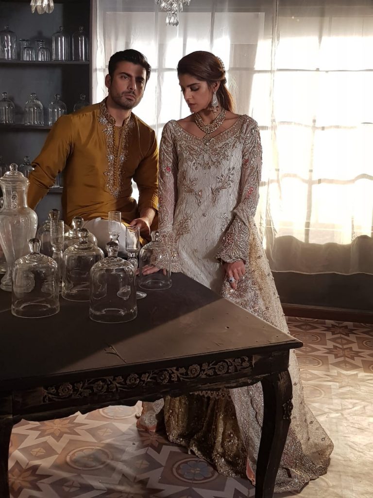 Fawad Khan and Sanam Saeed